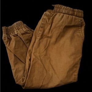 Andy & Evan Tan Elastic Waist Pants